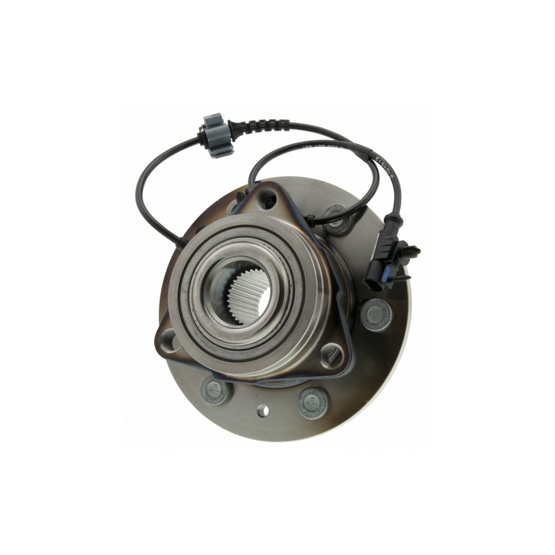 Front Wheel Hub Bearing Assembly For Chevy Tahoe, GMC Yukon, Suburban 4WD 6-Lug (1995-2000) - ABS Sensor Included
