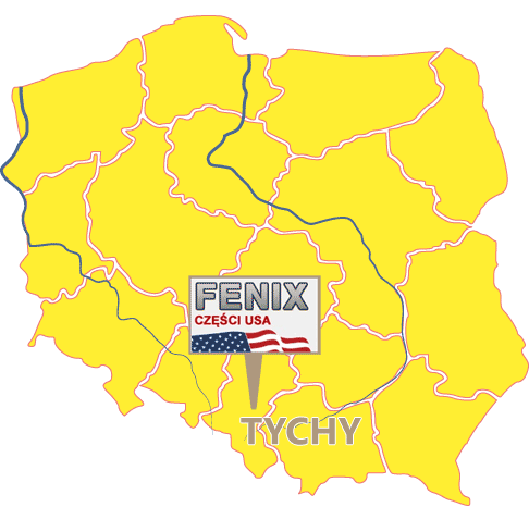 Tychy na mapie Polski