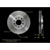 TARCZA HAMULCOWA PRZEDNIA PRT5473 BENDIX PREMIUM (Ford Freestar, Mercury Monterey)
