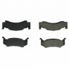 KLOCKI HAMULCOWE PRZÓD D123 CENTRIC METALLIC (Imperial, New Yorker, Newport, Town & Country, Ramcharger)