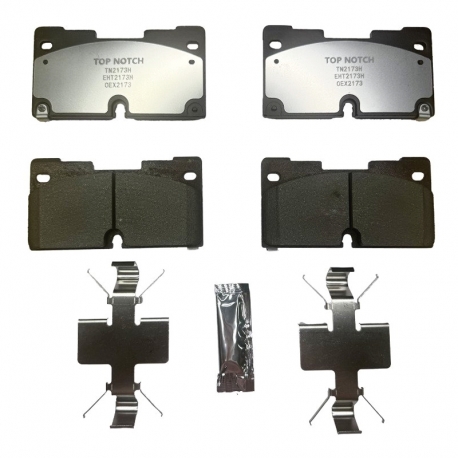 KLOCKI HAMULCOWE PRZÓD D2173 TN (CADILLAC Escalade, CHEVROLET Silverado, Suburban, Tahoe, GMC Sierra, Yukon)