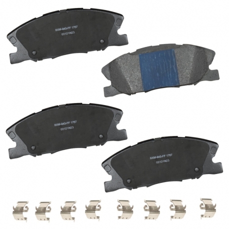 KLOCKI HAMULCOWE PRZÓD D1767 BENDIX (DODGE Charger 2014-2023)