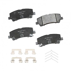 KLOCKI HAMULCOWE TYŁ D2412 FAMOUS BRAND (Mustang 2016-2023)