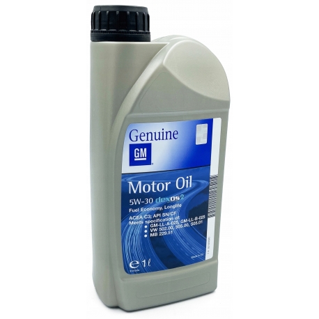 OLEJ SILNIKOWY 5W30 GENERAL MOTORS 1 LITR DEXOS 2