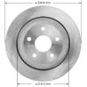 TARCZA HAMULCOWA PRZEDNIA PRT6101 BENDIX PREMIUM (DODGE Durango, JEEP Cherokee, Grand Cherokee)