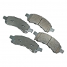 KLOCKI HAMULCOWE PRZÓD D1169 CENTRIC METALLIC (Enclave, Rainier, Colorado, Trailblazer, Canyon, Envoy, Ascender, 9-7x)