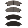 KLOCKI HAMULCOWE PRZÓD D1019 CENTRIC PREMIUM CERAMIC (CADILLAC SRX 2004-2009)