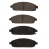 KLOCKI HAMULCOWE PRZEDNIE D1080 CENTRIC METALLIC (Commander, Grand Cherokee)